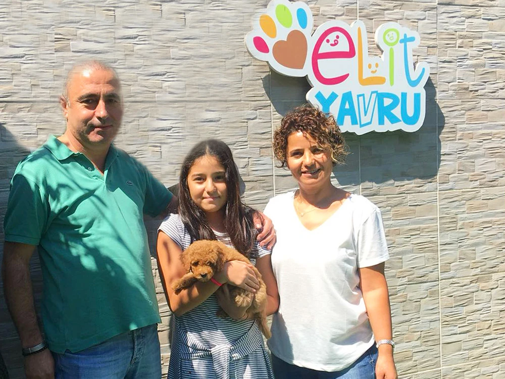 Ankara'dan Ümit Bey ve Ailesi, Toy Poodle sahibi oldu