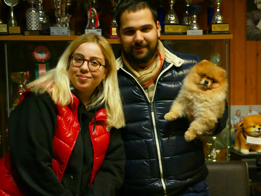 Ekin Hanım, teddy bear Pom elit yavrusuna kavuştu