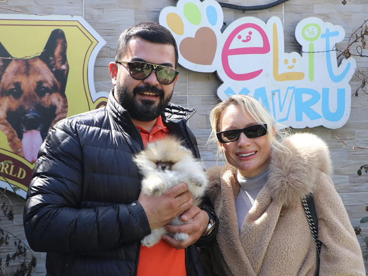 İzmir'den Yelda Hanım ve eşi Teacup Pomeranian yavrularına kavuştular