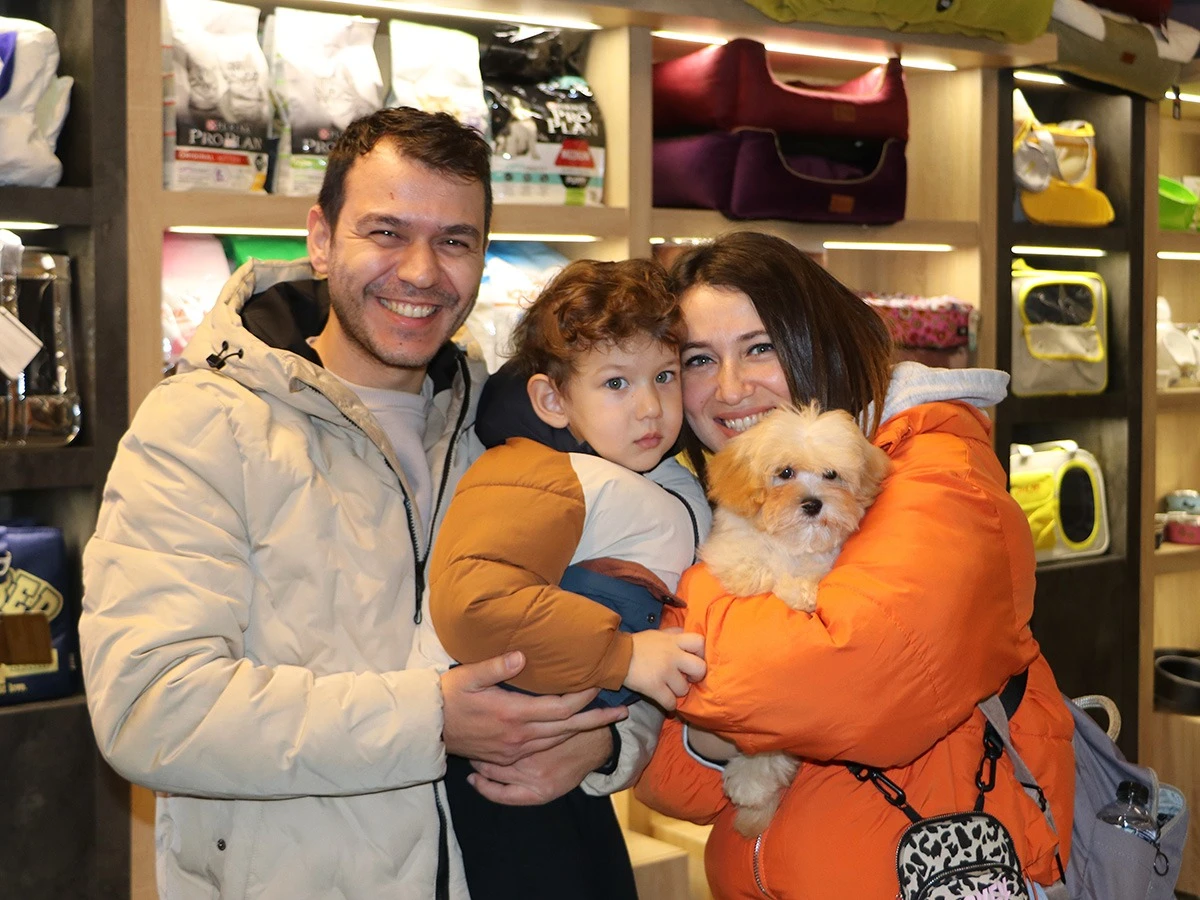 Sözer ailesi Maltipoo yavrularına kavuştular